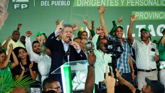 Fuerza del Pueblo gastó 375 millones de pesos en campaña presidencial
