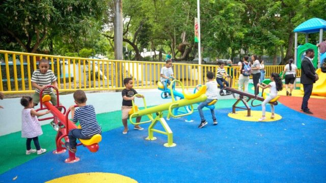 Ministerio de Cultura y Grupo SID inauguran Parque Infantil

